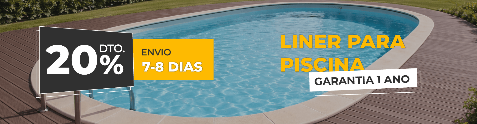 LINER PARA PISCINA OVAL 20%